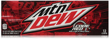 Load image into Gallery viewer, Mountain Dew Code Red 12floz/355ml **LIMITED EDITION ** 12 CAN LIMIT