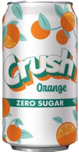 Load image into Gallery viewer, Crush Orange Zero can 12floz/355ml (Best by 20 Oct 2025)