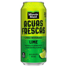 Load image into Gallery viewer, Minute Maid Aguas Frescas Lime Juice beverage 16floz/473ml
